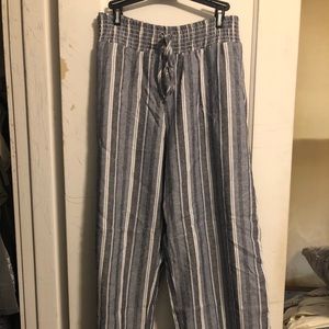 Maurice’s stripe wide leg pants XXL